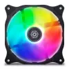 SilverStone Permafrost PF360-ARGB V2 SST-PF360-ARGB-V2 360 mm AiO skystinio aušinimo procesoriaus aušintuvas, ARGB, su RGB valdikliu, juodas