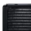 SilverStone Permafrost PF360-ARGB V2 SST-PF360-ARGB-V2 360 mm AiO skystinio aušinimo procesoriaus aušintuvas, ARGB, su RGB valdikliu, juodas