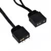 SilverStone Permafrost PF360-ARGB V2 SST-PF360-ARGB-V2 360 mm AiO skystinio aušinimo procesoriaus aušintuvas, ARGB, su RGB valdikliu, juodas