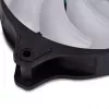 SilverStone Permafrost PF360-ARGB V2 SST-PF360-ARGB-V2 360 mm AiO skystinio aušinimo procesoriaus aušintuvas, ARGB, su RGB valdikliu, juodas