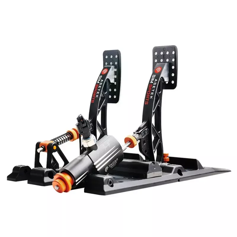 Asetek Invicta S dujų ir stabdžių pedalų rinkinys sim lenktynėms — modelis 40-010-0010006