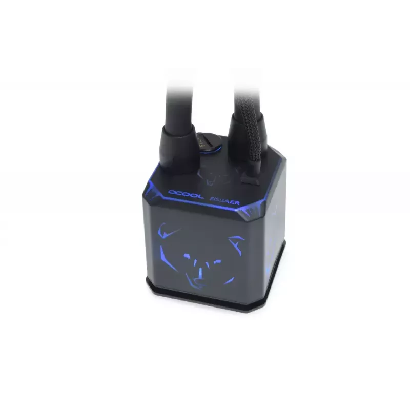 Alphacool Eisbaer Aurora HPE Edition 360 AIO procesoriaus vandens aušintuvas, juodas