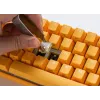 Ducky One 3 Yellow Mini klaviatūra, mechaninė, USB, vokiškas išdėstymas, RGB