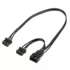 Ventiliatorius Silverstone Shark Force 160 ARGB 1600 RPM su skysčio dinamine guoliu