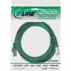 InLine Patch Laidas S/FTP PiMF Cat.6A halogen free 500MHz žalias 1,5m
