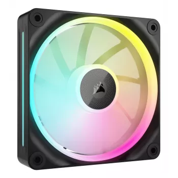 Ventiliatorius Corsair iCUE LINK LX140 RGB CO-9051027-WW 14 cm juodas 350-2000 RPM magnetinis guolis