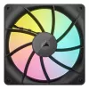Ventiliatorius Corsair iCUE LINK LX140 RGB CO-9051027-WW 14 cm juodas 350-2000 RPM magnetinis guolis