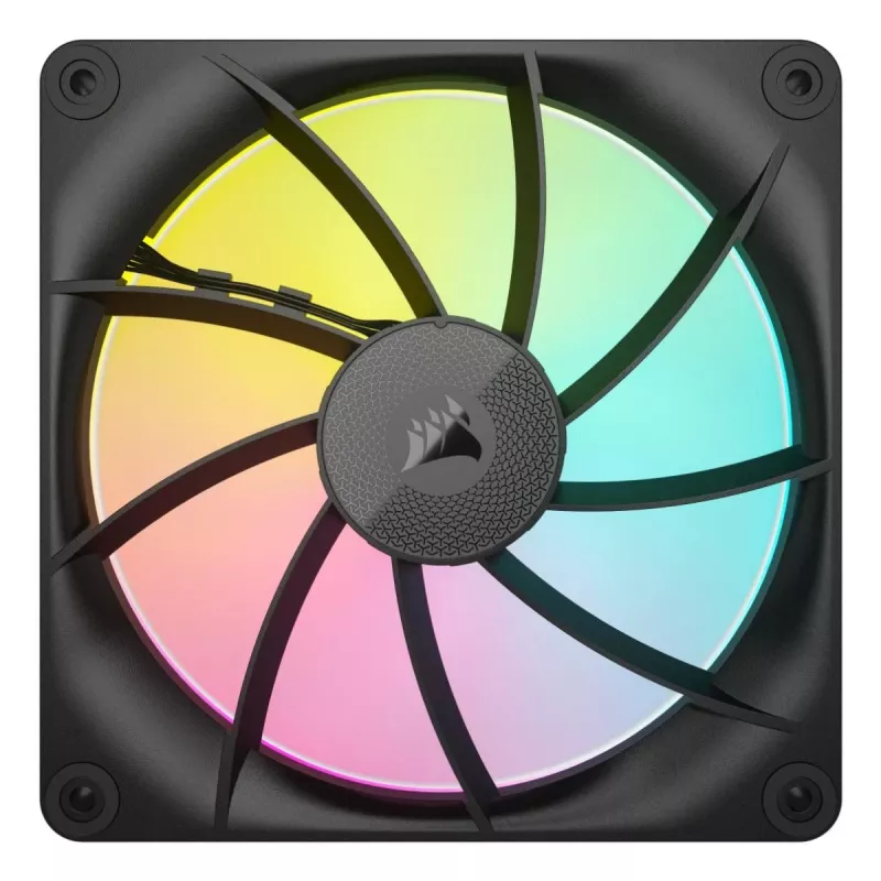 Ventiliatorius Corsair iCUE LINK LX140 RGB CO-9051027-WW 14 cm juodas 350-2000 RPM magnetinis guolis