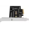 PCIe adapteris SILVERSTONE SST-ECM21-E – palaiko PCIe 4.0