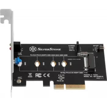 PCIe adapteris SILVERSTONE SST-ECM21-E – palaiko PCIe 4.0