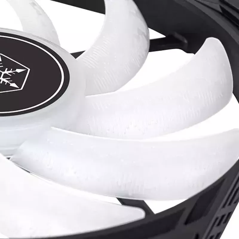Ventiliatorius Silverstone SST-AS140B-ARGB 14 cm 1700 RPM 33 dB Juodas