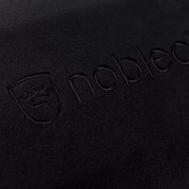 Pagalvėlių rinkinys noblechairs NBL-SP-PST-002 – 2 vnt. juodos sėdimosios ir juosmens pagalvėlės