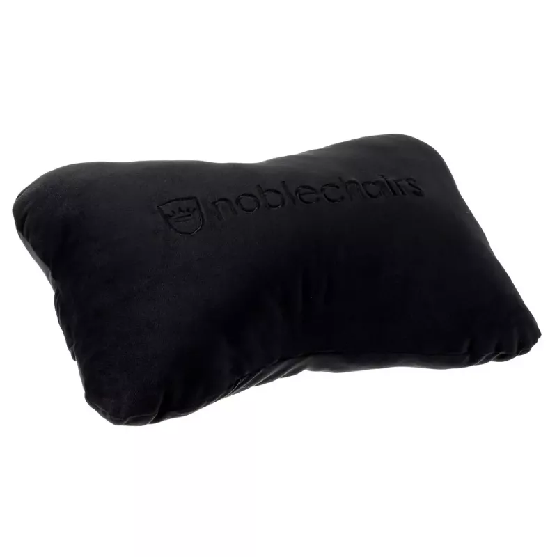 Pagalvėlių rinkinys noblechairs NBL-SP-PST-002 – 2 vnt. juodos sėdimosios ir juosmens pagalvėlės