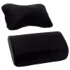 Pagalvėlių rinkinys noblechairs NBL-SP-PST-002 – 2 vnt. juodos sėdimosios ir juosmens pagalvėlės