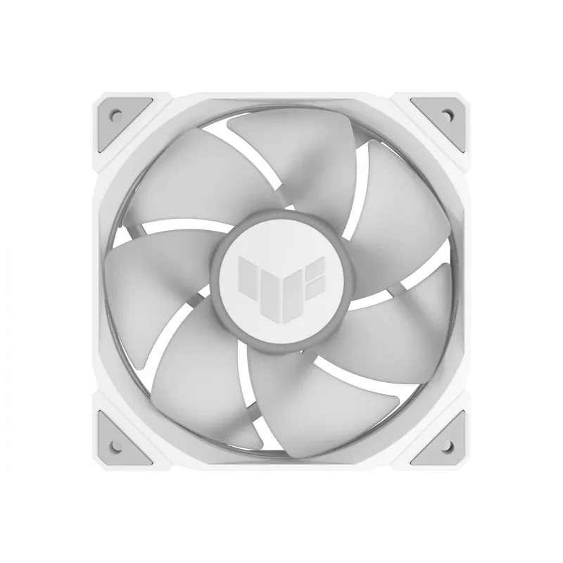 Oro aušintuvas ASUS TUF GAMING TR120 ARGB REVERSE 120 mm 2000 RPM Baltas, hidraulinis guolis, 76.3 CFM
