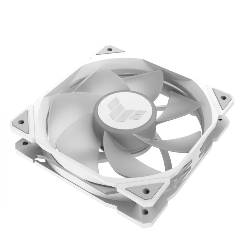 Oro aušintuvas ASUS TUF GAMING TR120 ARGB REVERSE 120 mm 2000 RPM Baltas, hidraulinis guolis, 76.3 CFM