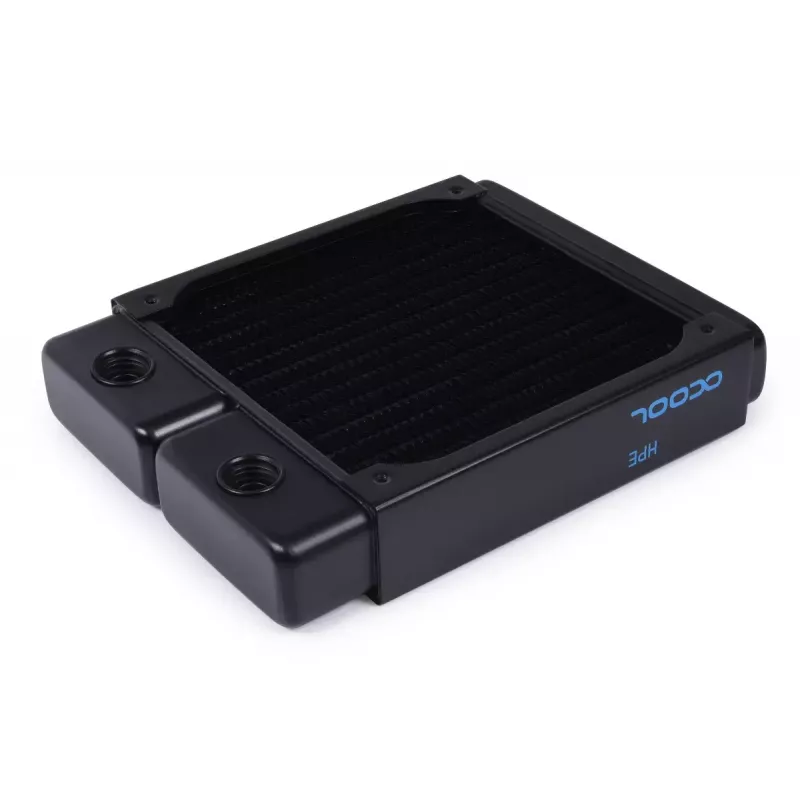 Alphacool NexXxoS HPE-30 Full Copper 120 mm vandens aušinimo radiatorius, juodas