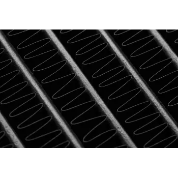 Radiatorius EK Water Blocks Žalvaris Varis Nerūdijantis Plienas Juodas 130mm
