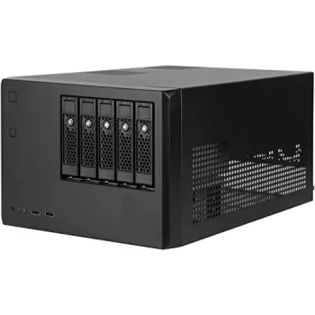 Kompiuterio korpusas SilverStone SST-CS351 bokštinis ATX juodas