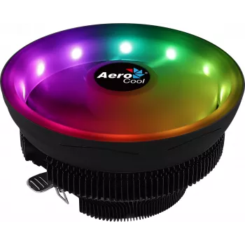 Aerocool Core Plus procesoriaus aušintuvas 13,6 cm juoda, balta