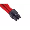 Prailginimo kabelis PCI-E 6pin SilverStone SST-PP07-IDE6R 0,25 m raudonas