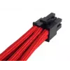 Prailginimo kabelis PCI-E 6pin SilverStone SST-PP07-IDE6R 0,25 m raudonas
