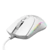 Glorious Gaming pelė Model O 2 Mini - matinė balta, dešinei rankai, optinė, USB Type-A, 26000 DPI, balta