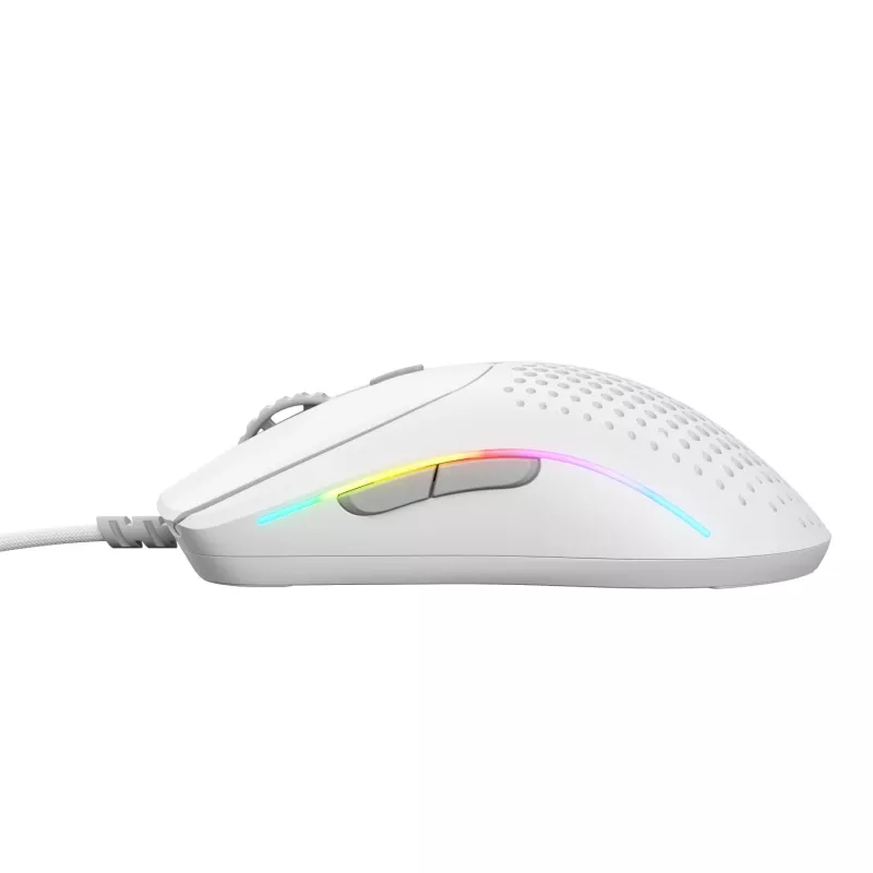 Glorious Gaming pelė Model O 2 Mini - matinė balta, dešinei rankai, optinė, USB Type-A, 26000 DPI, balta