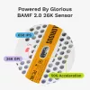 Glorious Gaming pelė Model O 2 Mini - matinė balta, dešinei rankai, optinė, USB Type-A, 26000 DPI, balta