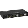 InLine 2x1 HDMI KVM jungiklis, HDMI 4K2K, USB 2.0 šakotuvas, su garsu