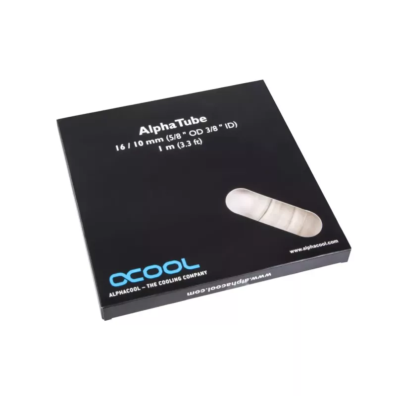 Alphacool 17496 Skaidrus PVC vamzdelis 1,6 cm skersmens 100 cm ilgio