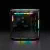 CORSAIR Icue 5000t Vidutinis Bokštas ATX Kompiuterio Dėklas RGB Grūdintas Stiklas Juodas