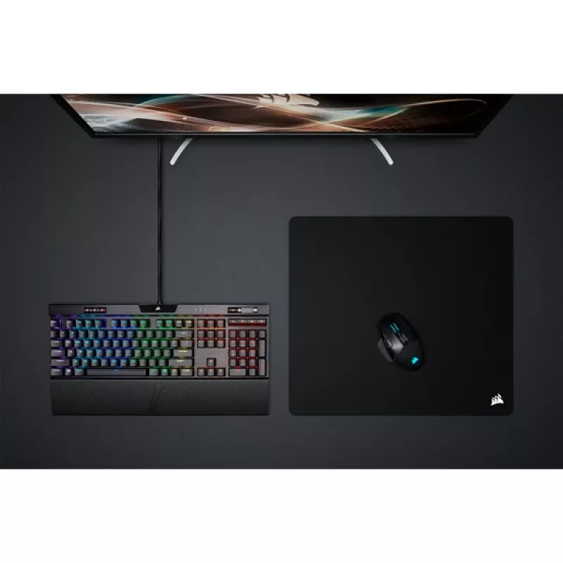 CORSAIR MM200 PRO Premium pelės kilimėlis su apsauga nuo išsiliejimo, juodas, X-large
