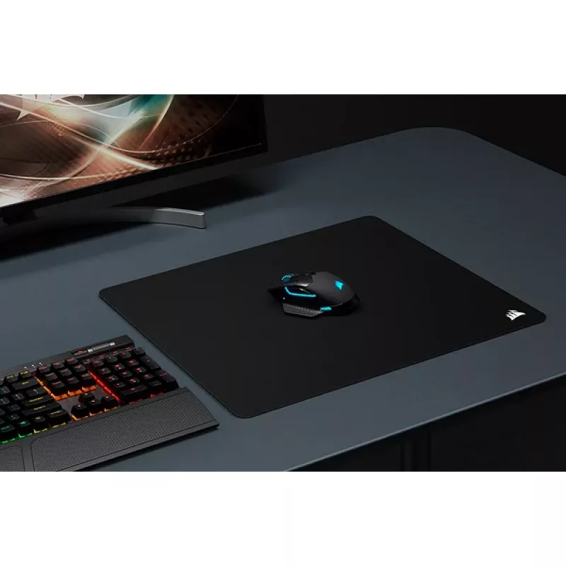 CORSAIR MM200 PRO Premium pelės kilimėlis su apsauga nuo išsiliejimo, juodas, X-large