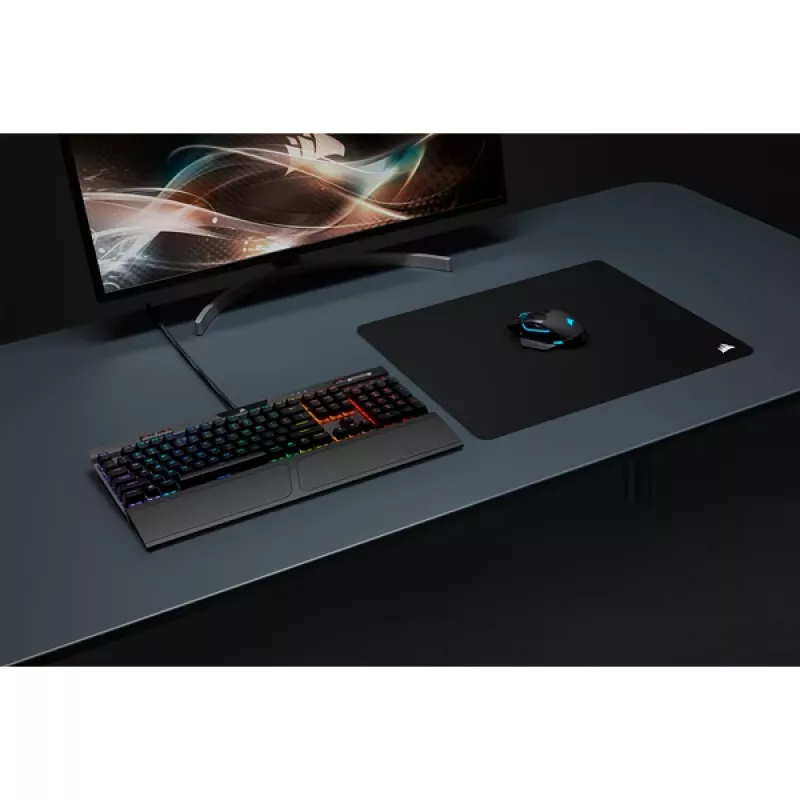 CORSAIR MM200 PRO Premium pelės kilimėlis su apsauga nuo išsiliejimo, juodas, X-large