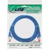 InLine Patch Laidas S/FTP PiMF Cat.6 250MHz PVC varis mėlynas 0,5m