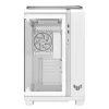 PC korpusas ASUS TUF GAMING GT502 Horizon TG ARGB Baltas — Midži bokštas, ATX, grūdintas stiklas, 4×3,5 colio lizdai, maks. GPU 400 mm