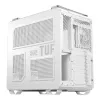PC korpusas ASUS TUF GAMING GT502 Horizon TG ARGB Baltas — Midži bokštas, ATX, grūdintas stiklas, 4×3,5 colio lizdai, maks. GPU 400 mm