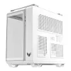 PC korpusas ASUS TUF GAMING GT502 Horizon TG ARGB Baltas — Midži bokštas, ATX, grūdintas stiklas, 4×3,5 colio lizdai, maks. GPU 400 mm