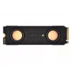 Corsair MP700 PRO Hydro X 2 TB M.2 PCIe 5.0 NVMe SSD su vandens bloku