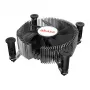 Akasa AK-CC6602HP01 žemo profilio procesoriaus aušintuvas, Intel LGA1700, 30 mm aukščio, aliuminis, juodas