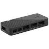 Aerocool Saturn 12F Pro ARGB kompiuterio korpuso ventiliatoriai, 3 vnt. rinkinys su valdikliu, 120 mm