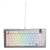 Mechaninė žaidimų klaviatūra GLORIOUS GMMK 3 PRO 75% Wired USB QWERTY RGB Sidabrinė (US)