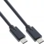 USB 3.2 Gen.2x2 laidas InLine 35701A 1m USB-C (vyriškas/vyriškas) juodas