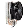 AEROCOOL VERKHO2 procesoriaus aušintuvas su 90 mm ventiliatoriumi, hidrauliniu guoliu, 800–2000 aps./min., 110 W TDP, daugializdis palaikymas (atidaryta pakuotė)