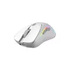 Glorious Gaming Model D 2 Wireless belaidė pelė, matinė balta, dešinei rankai
