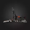Asetek Gaming Pedals 40-010-0000002 – Pridedamas sankabos pedalas, laidinis, aliuminio/bronzos korpusas, juoda/oranžinė/balta