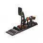 Asetek Gaming Pedals 40-010-0000002 – Pridedamas sankabos pedalas, laidinis, aliuminio/bronzos korpusas, juoda/oranžinė/balta