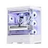 Kompiuterio korpusas Jonsbo D400 Midi Tower ATX Grūdintas Stiklas - Baltas