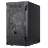 Korpusas Silverstone FARA H1M PRO Micro Tower juodas